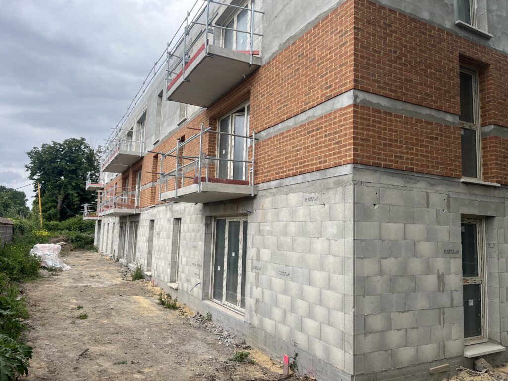 Clos de l'orangerie construction résidence séniors Mazingarbe