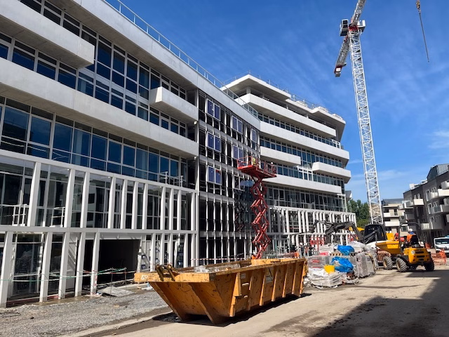 Sensorium construction immeuble de 18 000m2 bureaux la Madeleine